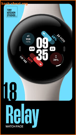 TKS 18 Relay Watch Face screenshot