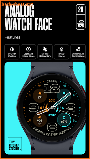 TKS 20 Silo Watch Face screenshot