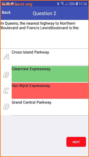 TLC Practice Exam 2019 TLC Drivers License screenshot