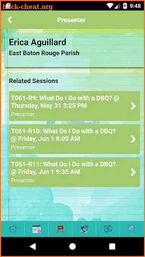 TLS Events screenshot