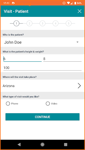 TMC CareNow screenshot