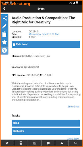 TMEA Clinic/Convention screenshot