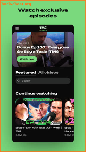 TMG Studios screenshot