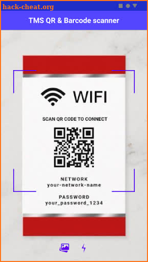 TMS QR & Barcode scanner screenshot