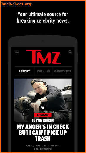 TMZ screenshot