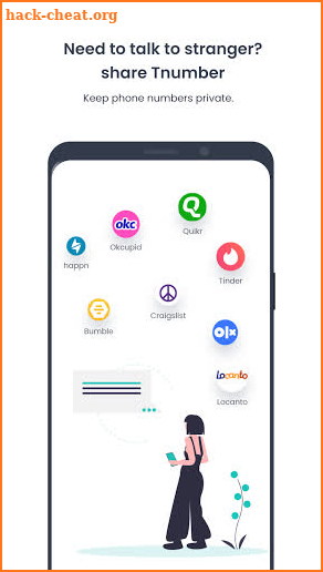 Tnumber: Private Numbers for everyone screenshot