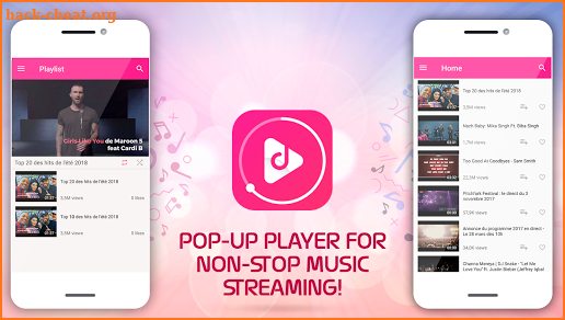 Tny Free Music Streamer - Popular Music Videos screenshot