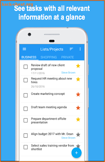 To-Do & Shopping List - Google style screenshot