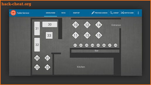 Toast POS System screenshot