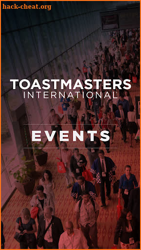 Toastmasters Events screenshot