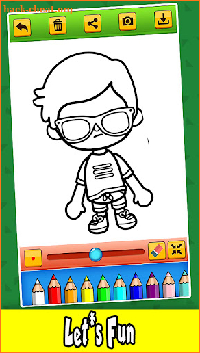 Toca Boca Coloring Book screenshot