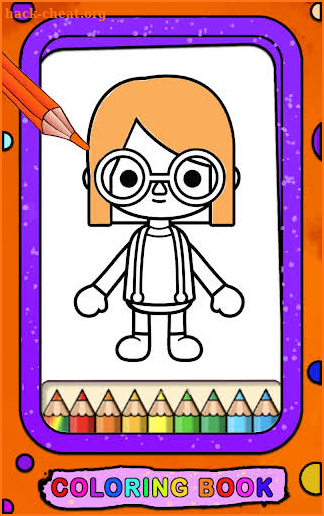 Toca Boca Life coloring word screenshot