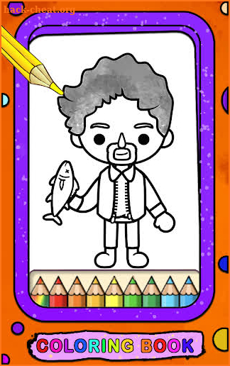 Toca Boca Life coloring word screenshot