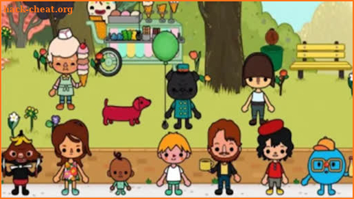 Toca Boca Life World Town Helper screenshot