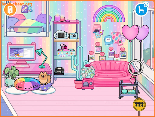 Toca Boca Pink Room Ideas screenshot