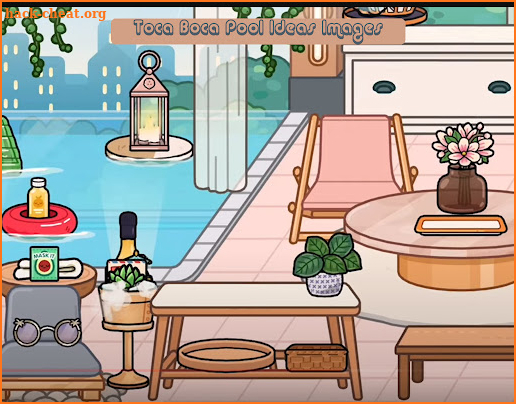 Toca Boca Pool Routine ideas screenshot