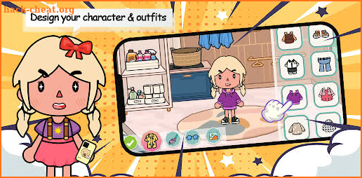 Toca Dress up & Makeup Games screenshot