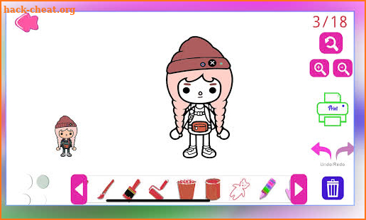 Toca Life Coluring book screenshot