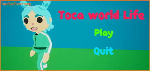 Toca Life Game : squid Mod screenshot