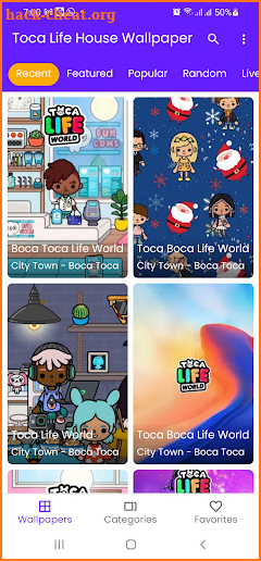 Toca Life House Wallpaper screenshot