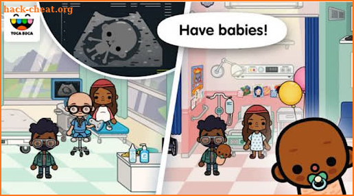 Toca Life Kitchen walkthrough screenshot