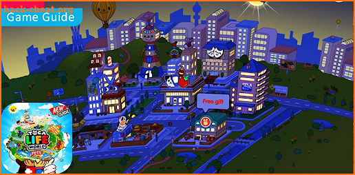 Toca Life Mega Town Guide | Create your own City screenshot