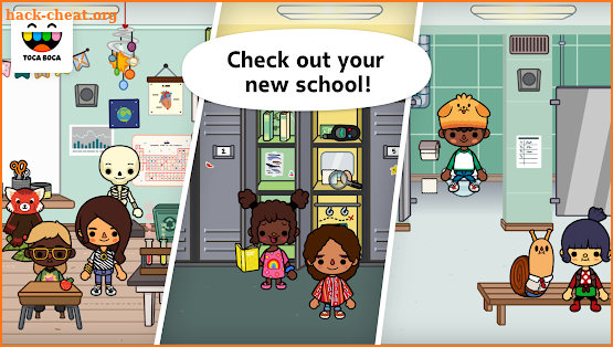 Toca Life: School screenshot