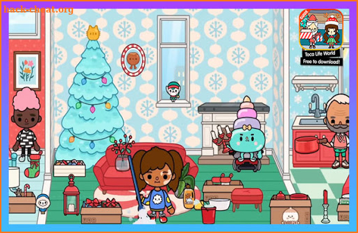 toca life world Christmas special guide screenshot