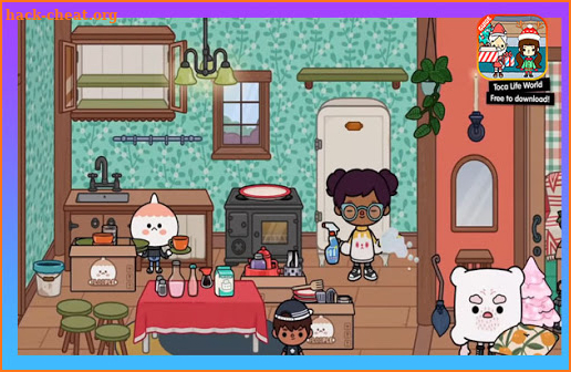 toca life world Christmas special guide screenshot