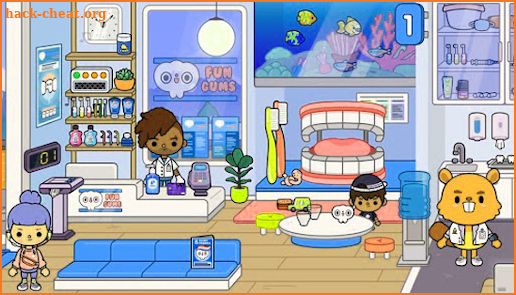 Toca Life world House Walpaper screenshot