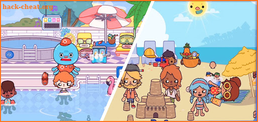 Toca Life World Summer Vacation FreeGuide screenshot