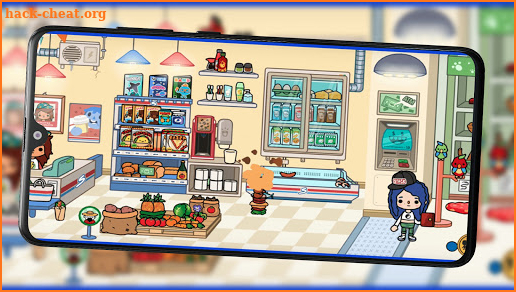 Toca Life World Town walkthrough, and Life City screenshot