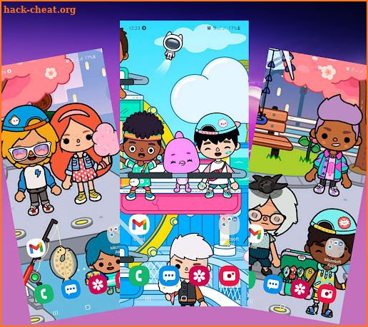 Toca Life World Wallpaper screenshot