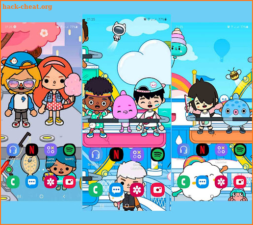 Toca Life World Wallpaper HD screenshot