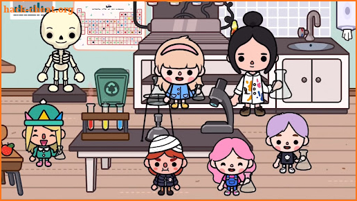 Toca School Boca Routine screenshot