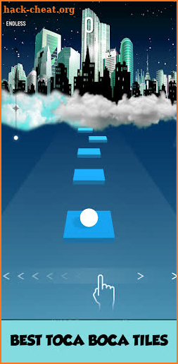 Toca Tiles Hop EDM Game screenshot