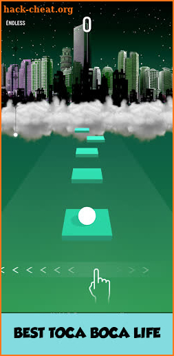 Toca Tiles Hop EDM Game screenshot