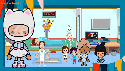 Toca Town My Hospital screenshot