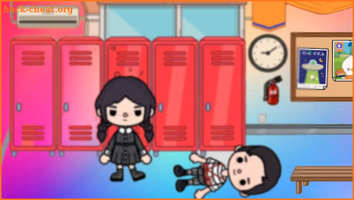 Toca Wednesday Addams Boca HD screenshot