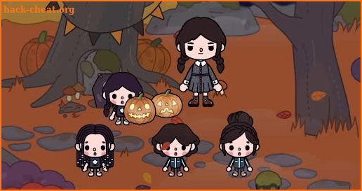 Toca Wednesday Addams Boca HD screenshot