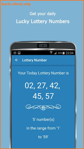 Today Lucky Numbers screenshot