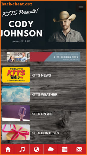 Today's KTTS 94.7 screenshot