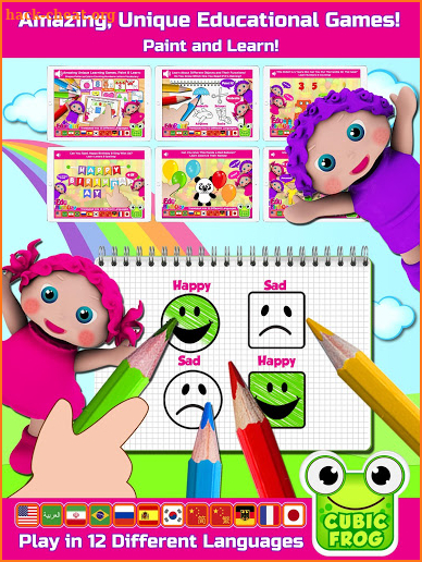 Toddler Preschool Educational Baby Games for Kids screenshot