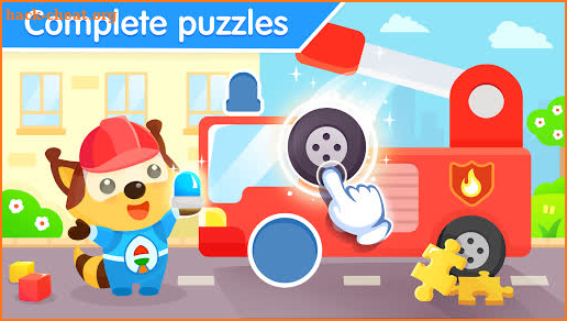 Toddler puzzle games for kids - Match shapes game screenshot