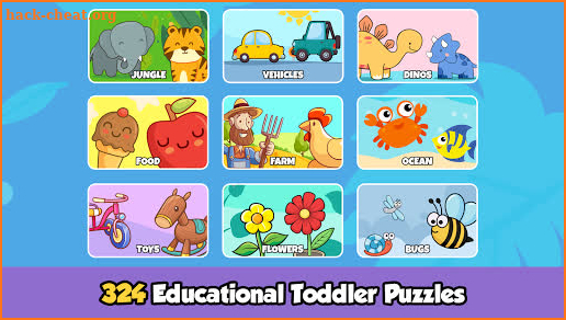 Toddler Puzzles for Kids - Baby Learning Games App screenshot