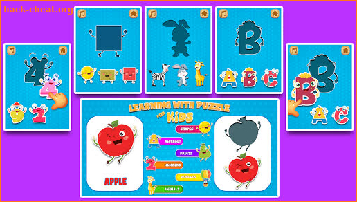 Toddler Puzzles–Alphabet, Numbers, Shapes, Animals screenshot