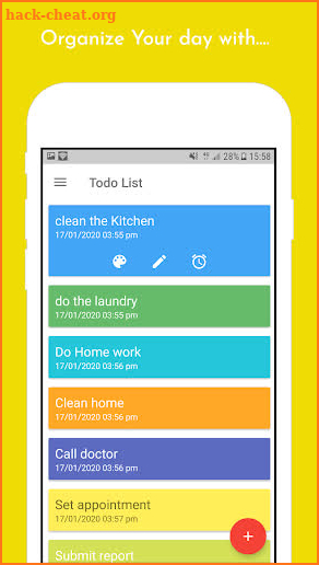 Todo List App : Task Planner & Todo Reminder 2020 screenshot