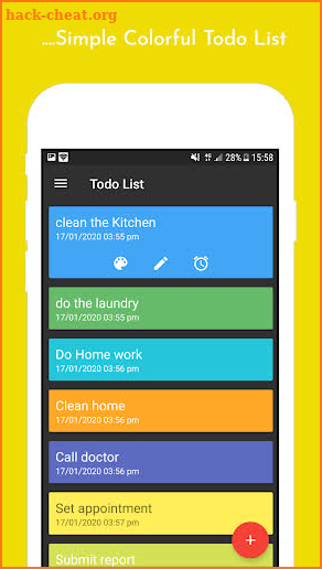 Todo List App : Task Planner & Todo Reminder 2020 screenshot