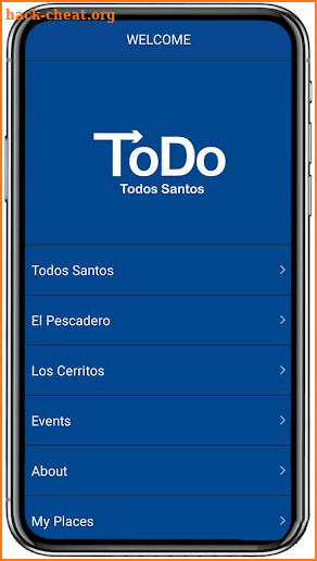 ToDo Todos Santos screenshot