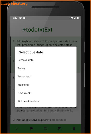 Todo.txt for Android - take your todo.txt with you screenshot